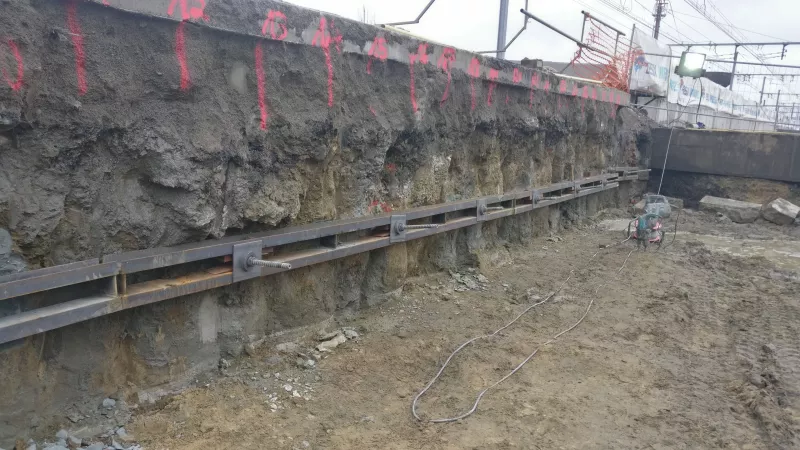 soil nailing and micropiles Antwerp