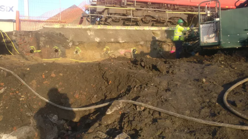 soil nailing and micropiles Antwerp
