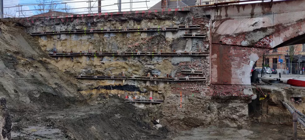 soil nailing and micropiles Antwerp
