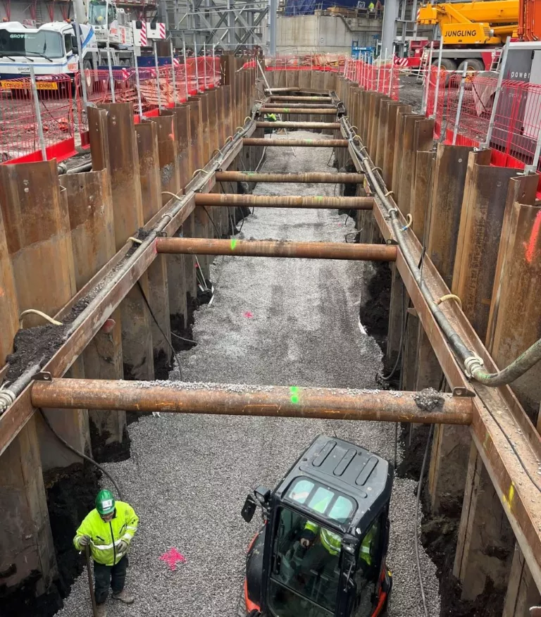Sheet piling