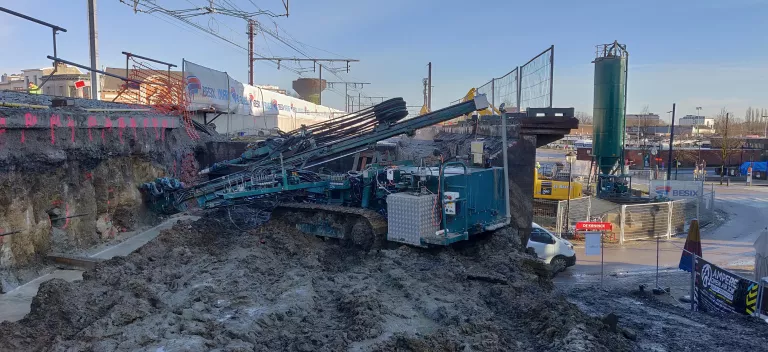 soil nailing and micropiles Antwerp 