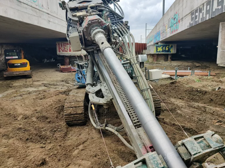 ground anchors Oosterweel 